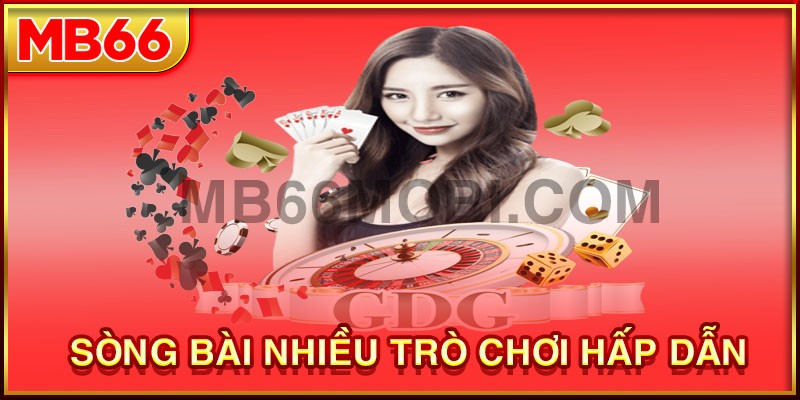 Đa dạng các loại trò chơi hấp dẫn tại sòng bài